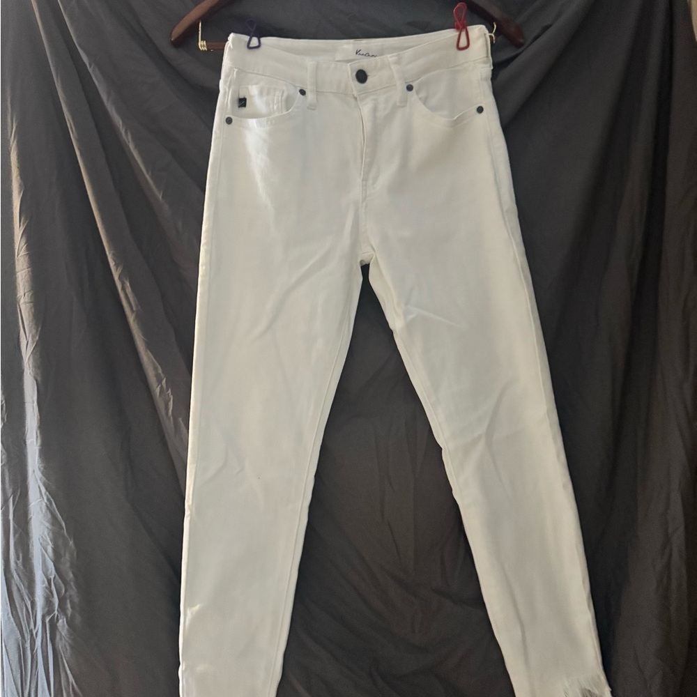 KanCan Women's Bright White Skinny Jeans